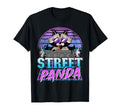 Street Panda Synthwave Retrowave T-Shirt - Unique Graphic for Adults - T-Shirt, Sweatshirt, Hoodie