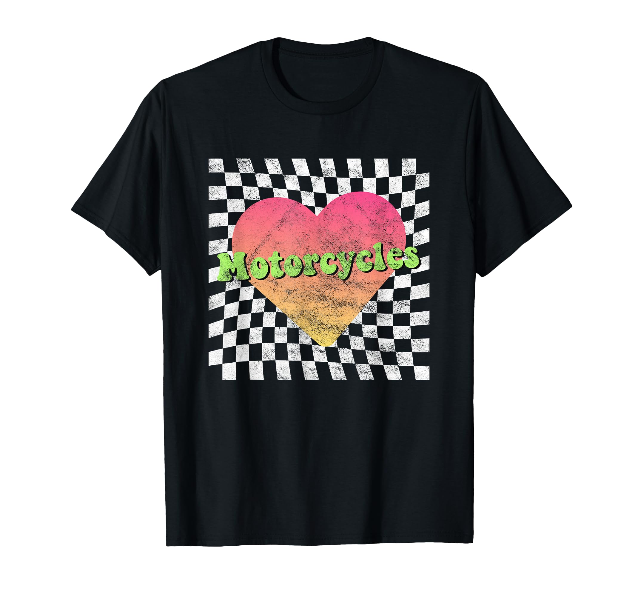 Motorcycles Motorcycle Lover Heart T-Shirt - Graphic Print Unisex - T-Shirt, Sweatshirt, Hoodie