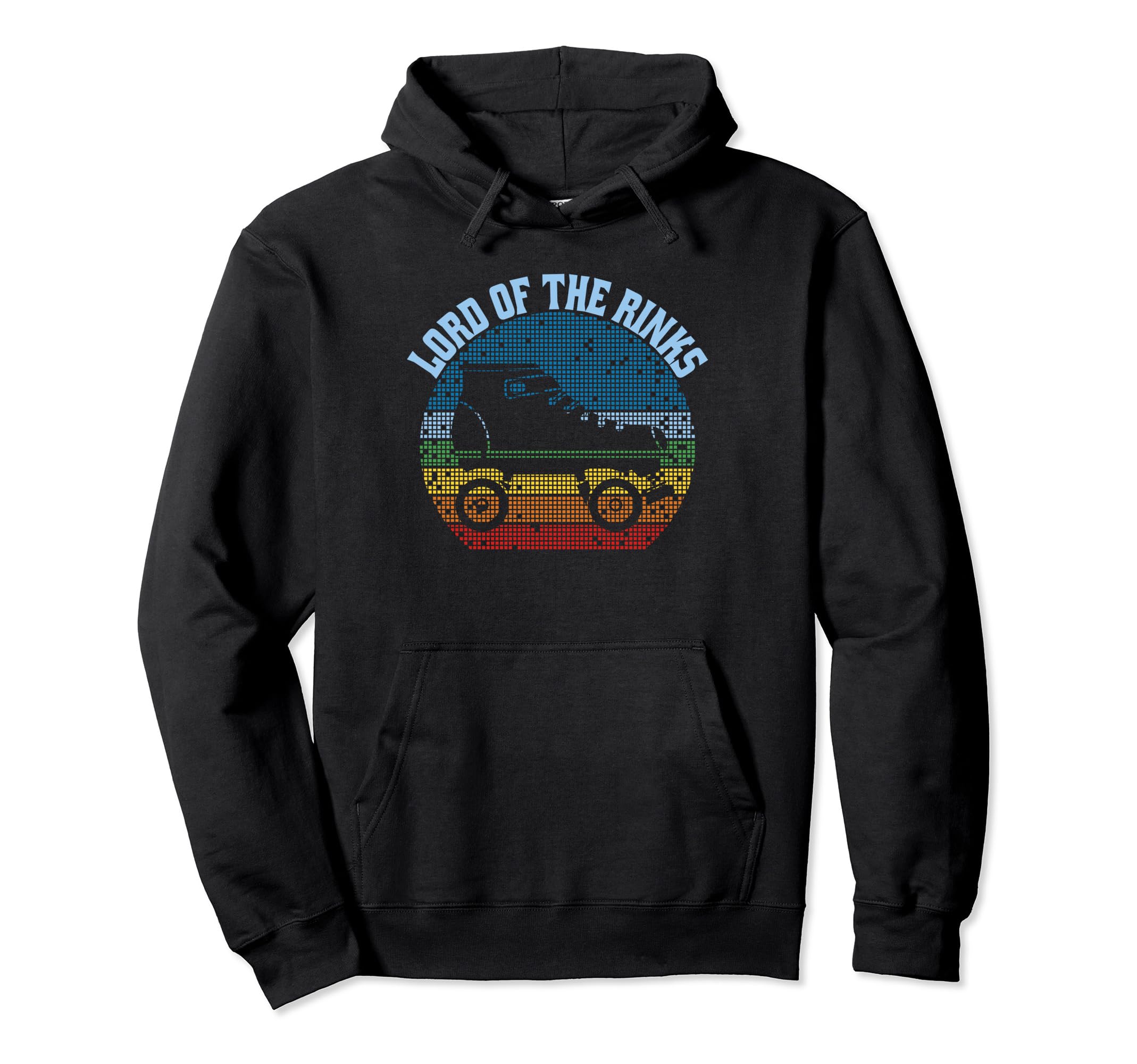 Roller Skate Lord Rinks Roller Hoodie - Fun Novelty Design for Adults - T-Shirt, Sweatshirt, Hoodie