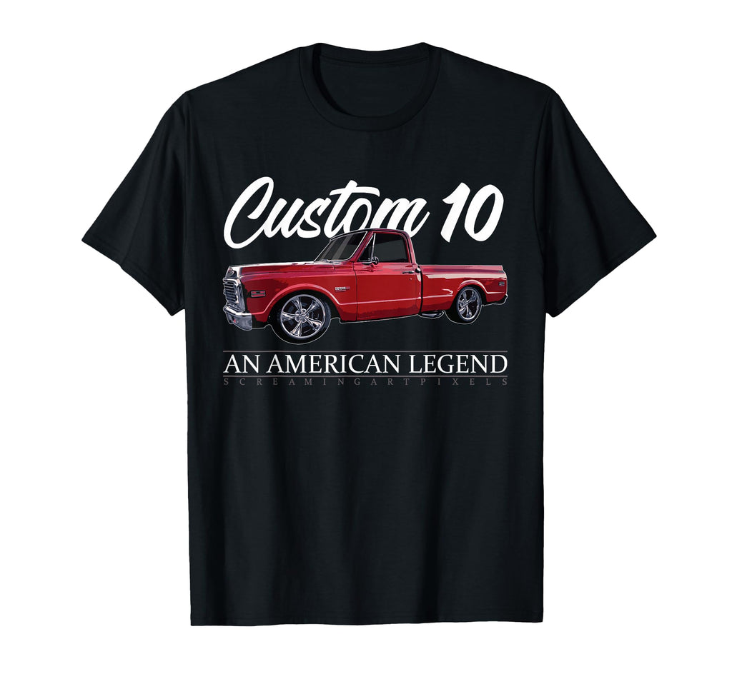 C10 Truck Custom 10 C10 Truck T-Shirt - Fun Novelty Design for Adults - T-Shirt, Sweatshirt, Hoodie