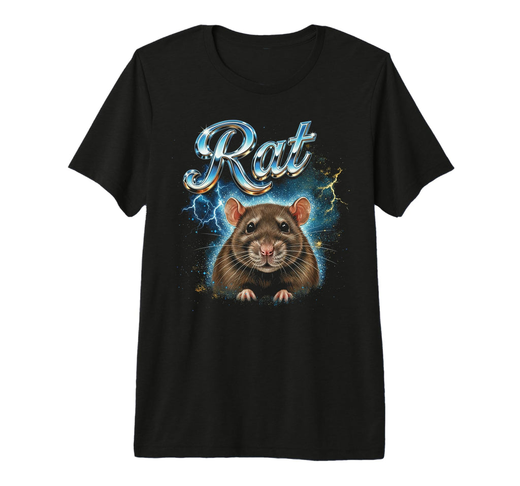 Rat 90S Funny Rat Lover Mouse 80S T-Shirt - Unique Graphic Men Women - T-Shirt, Sweatshirt, Hoodie