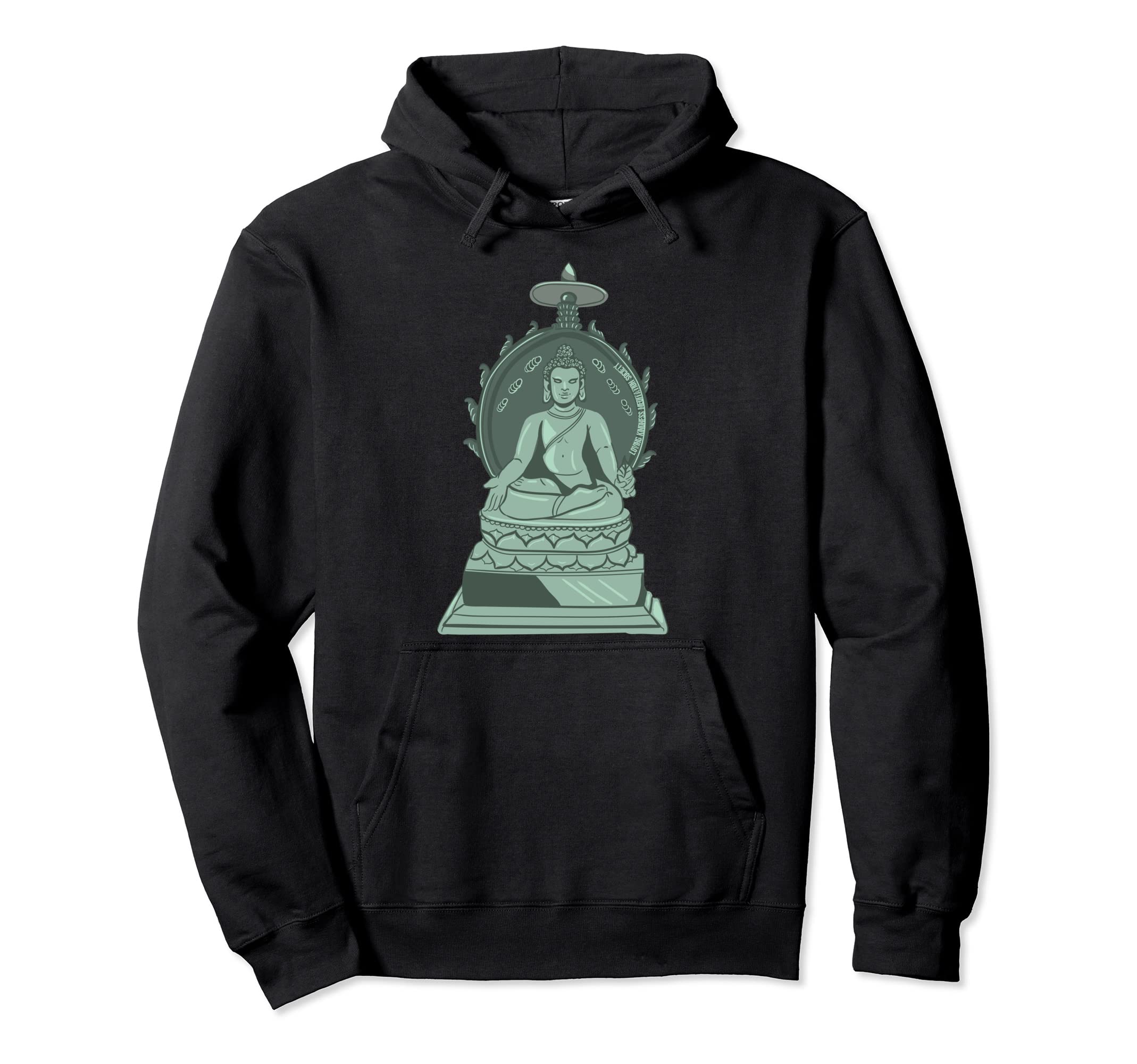 Mindfulness Buddha Buddhism Spiritual Hoodie - Trendy Graphic for Adults - T-Shirt, Sweatshirt, Hoodie