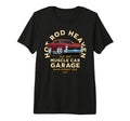 Hotrod Heaven Muscle Car Garage Usa T-Shirt - Trendy Graphic for Adults - T-Shirt, Sweatshirt, Hoodie