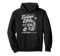 Vibes Rides Motorcycle Race Hoodie - Unique Graphic Men Women - T-Shirt, Sweatshirt, Hoodie