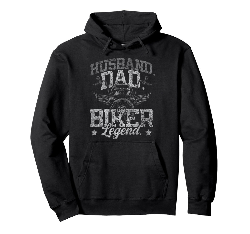 Motorcycle Biker Dad Husband Husband Dad Hoodie - Trendy Graphic Unisex - T-Shirt, Sweatshirt, Hoodie
