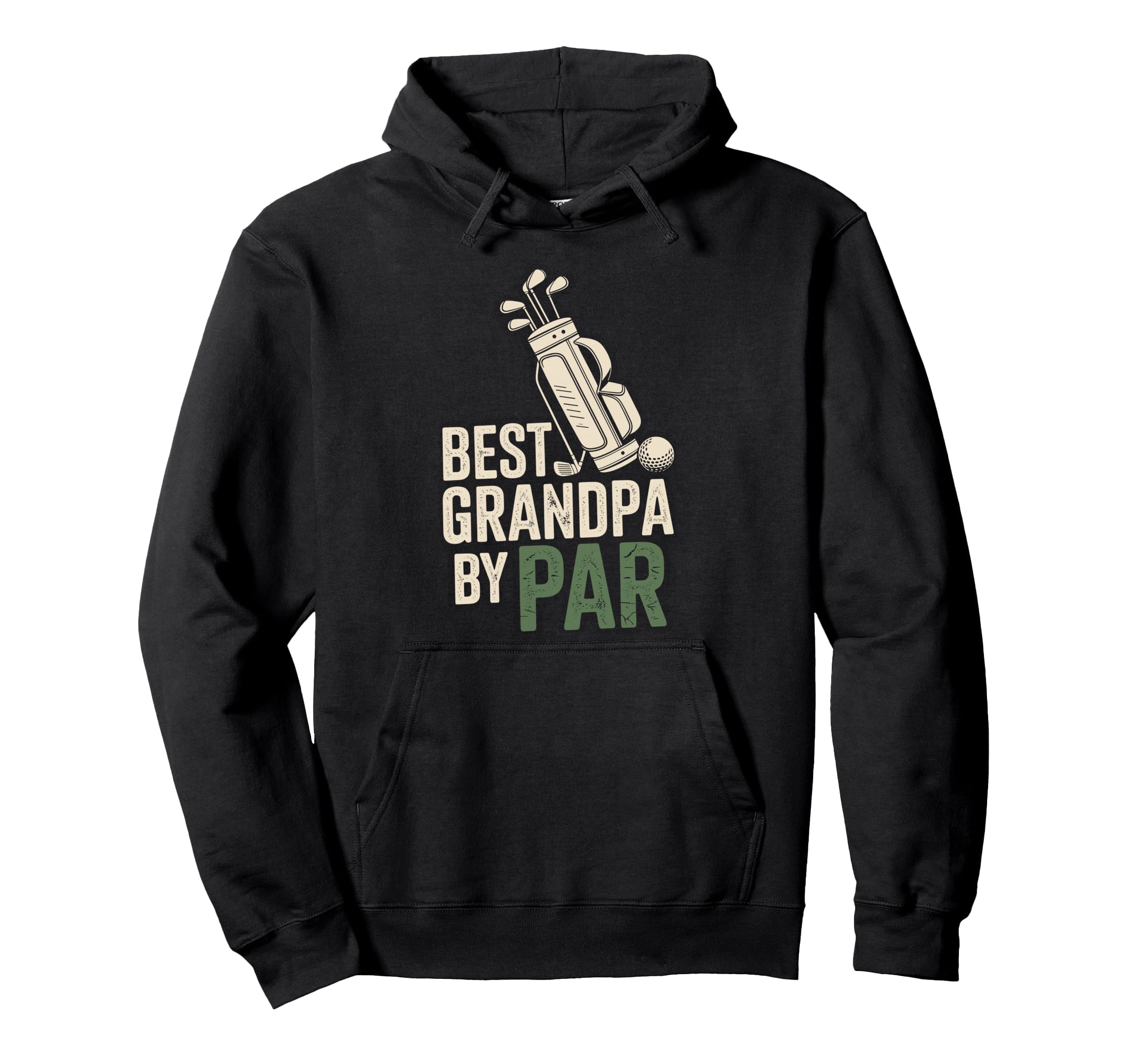 Funny Best Grandpa Par Golf Lover Hoodie - Trendy Graphic for Adults - T-Shirt, Sweatshirt, Hoodie