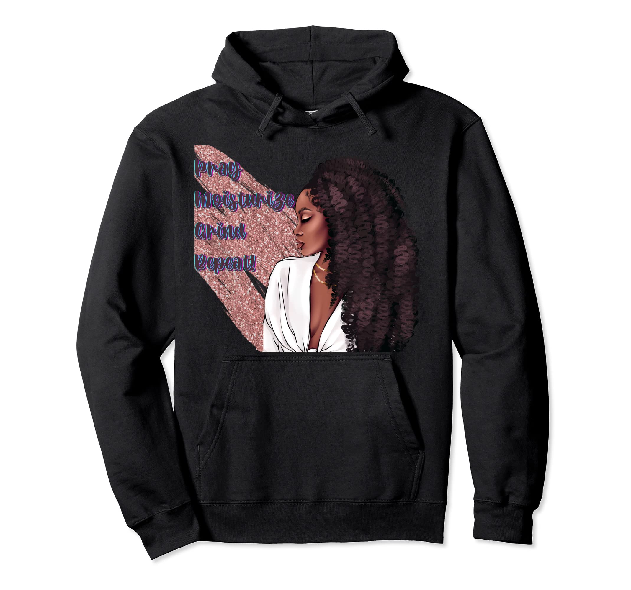 Melanin Self Care Hoodie - Casual Everyday Wear Unisex - T-Shirt, Sweatshirt, Hoodie