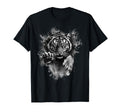 Go Get Tiger Postcard Aesthetic T-Shirt - Fun Novelty Design Men Women - T-Shirt, Sweatshirt, Hoodie