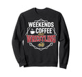 Coffee And Wrestling Cup And Sweatshirt - Aesthetic Graphic Men Women - T-Shirt, Sweatshirt, Hoodie