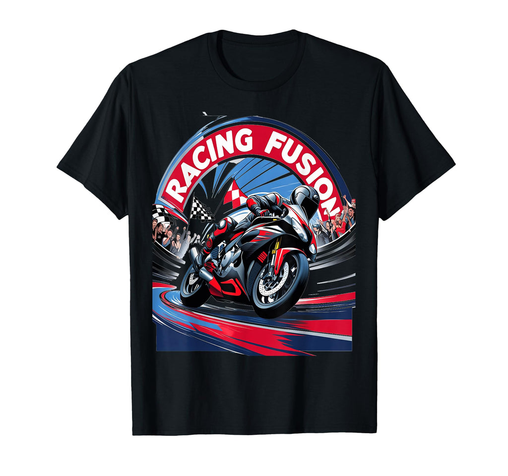 Motorcycle Rider Moto Grand Prix T-Shirt - Custom Art Print for Adults - T-Shirt, Sweatshirt, Hoodie