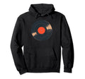 Vinyl Record Player Hoodie - Minimalist Print for Adults - T-Shirt, Sweatshirt, Hoodie