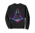 Vaporwave Buddha 80S Synthwave 12 Sweatshirt - Unique Graphic Unisex - T-Shirt, Sweatshirt, Hoodie