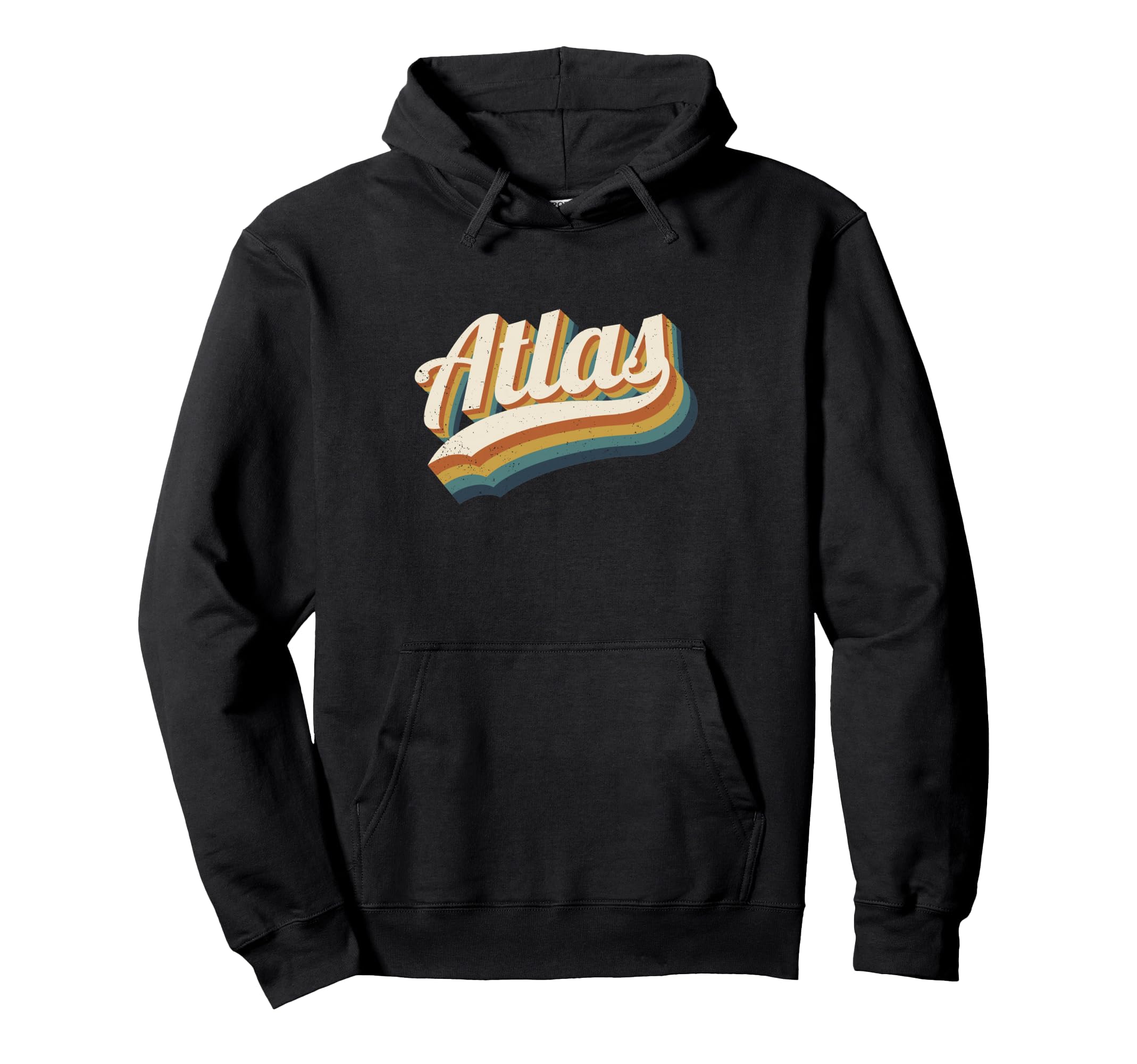 Atlas Personalized Name Atlas Hoodie - Custom Art Print Unisex - T-Shirt, Sweatshirt, Hoodie