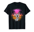 Synthwave Palm Trees Wildlife T-Shirt - Aesthetic Graphic for Adults - T-Shirt, Sweatshirt, Hoodie