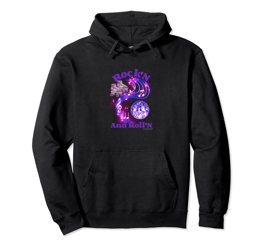 Roller Skate 70S Disco Hoodie - Minimalist Print for Adults - T-Shirt, Sweatshirt, Hoodie