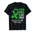 Their Fight Is My Fight Mental Health T-Shirt - Novelty Apparel Men Women - T-Shirt, Sweatshirt, Hoodie