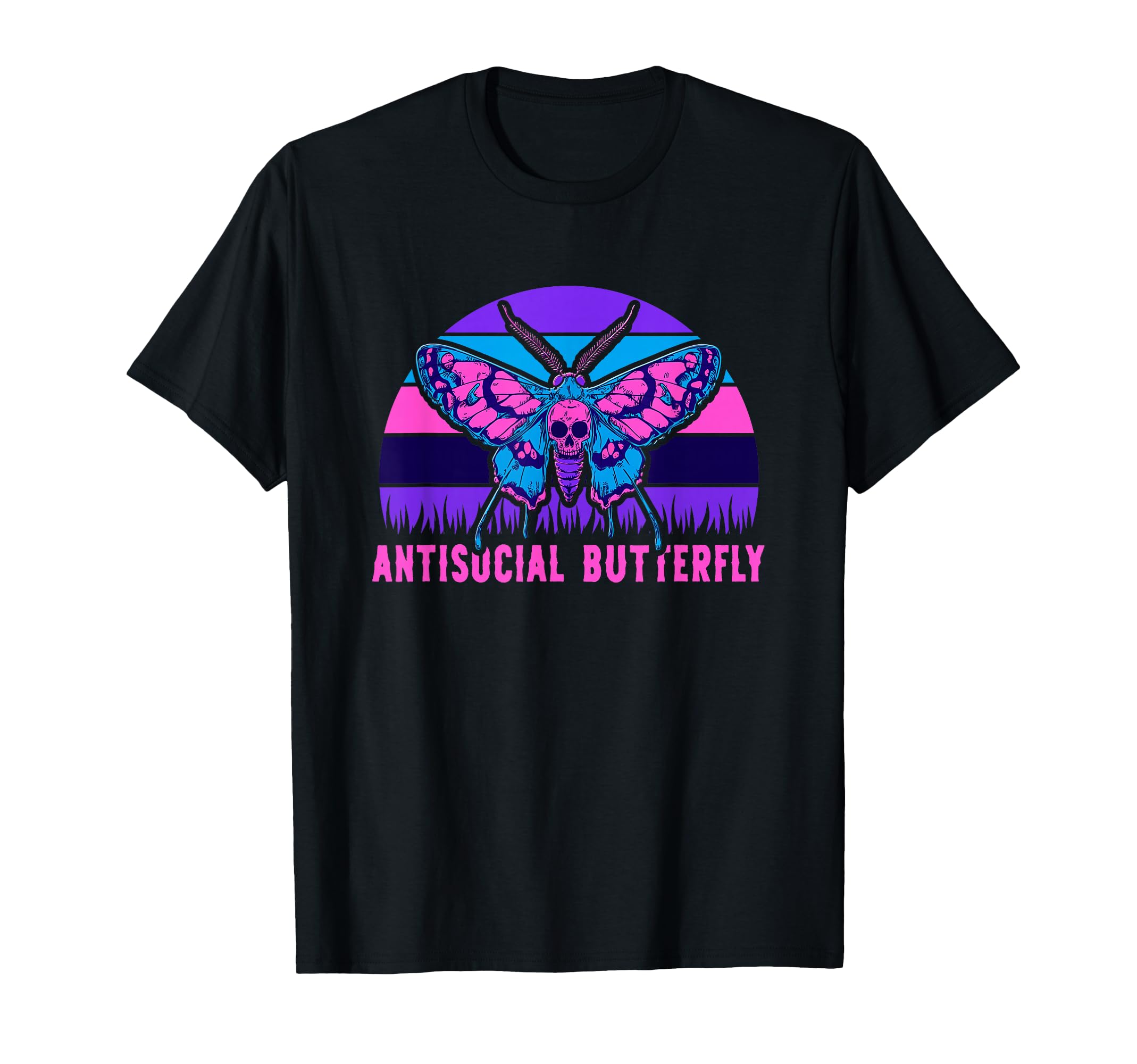 Antisocial Butterfly Gift Sweatshirt - Novelty Apparel Men Women - T-Shirt, Sweatshirt, Hoodie
