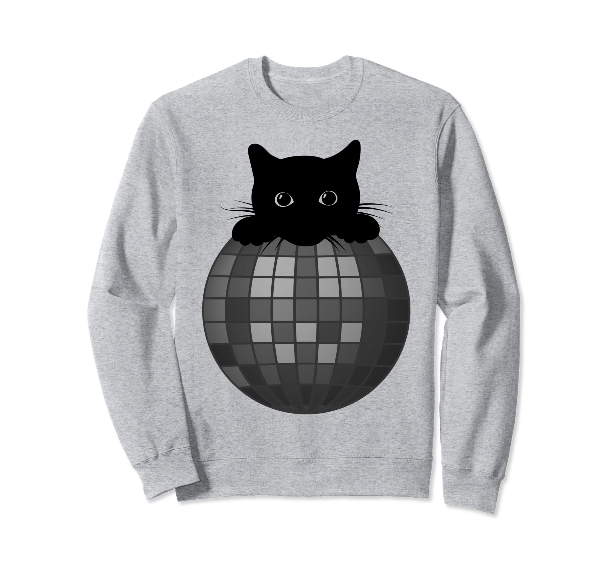 Aesthetic Disco Ball Gothic Sweatshirt - Casual Everyday Wear for Adults - T-Shirt, Sweatshirt, Hoodie