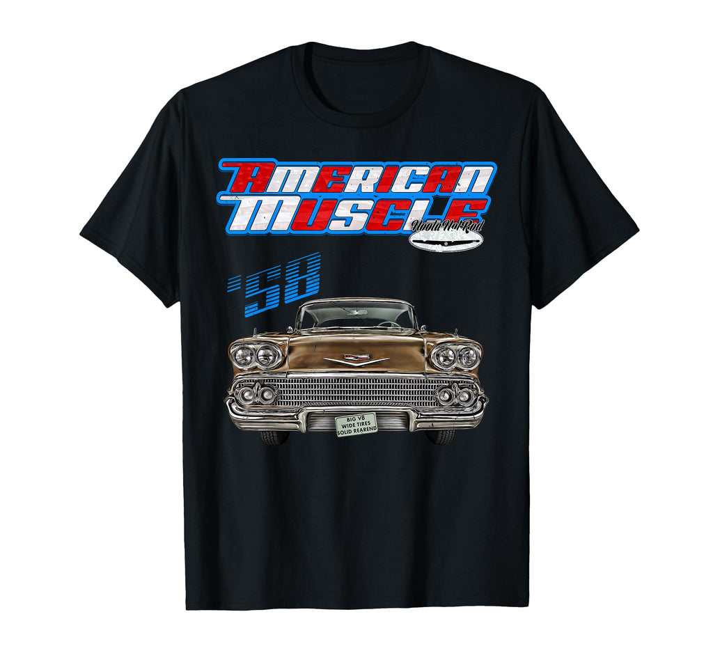 1958 Impala Belair Bel Air Delray Del T-Shirt - Trendy Graphic Men Women - T-Shirt, Sweatshirt, Hoodie