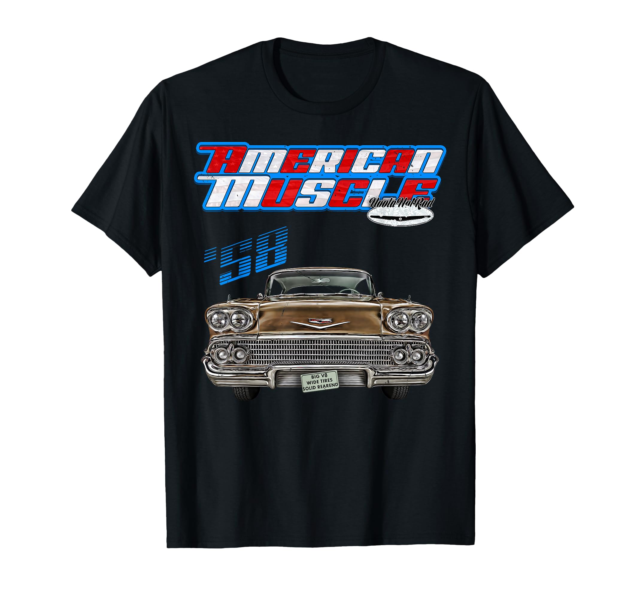 1958 Impala Belair Bel Air Delray Del T-Shirt - Trendy Graphic Men Women - T-Shirt, Sweatshirt, Hoodie