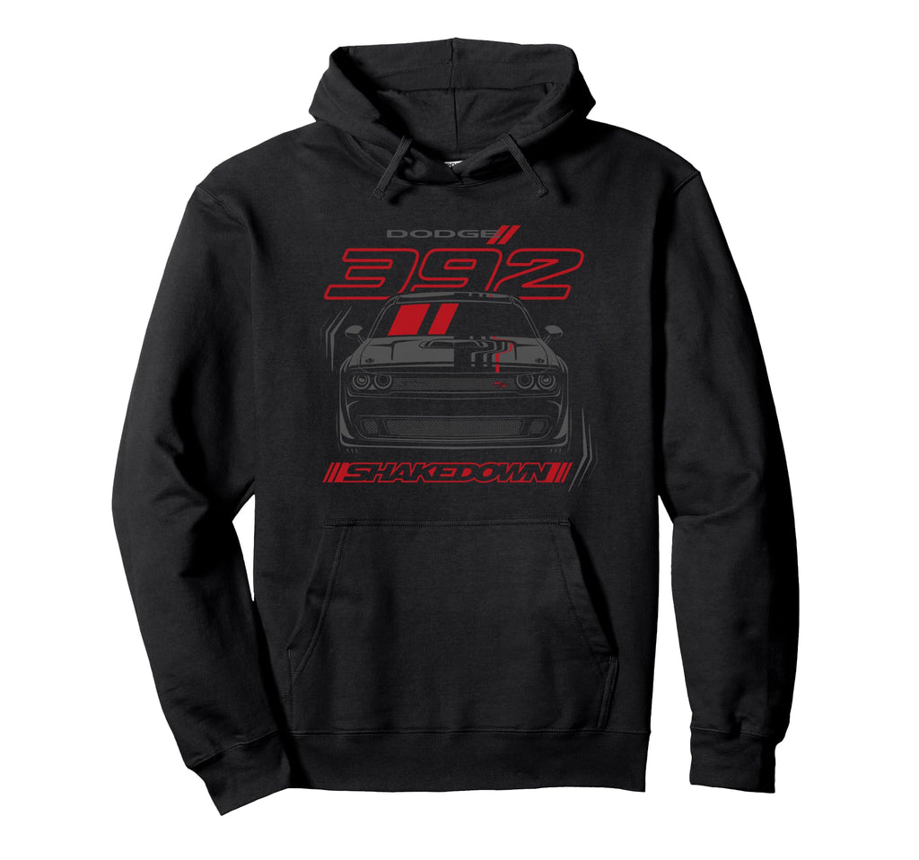 Dodge Challenger 392 Shakedown Last Hoodie - Minimalist Print for Adults - T-Shirt, Sweatshirt, Hoodie