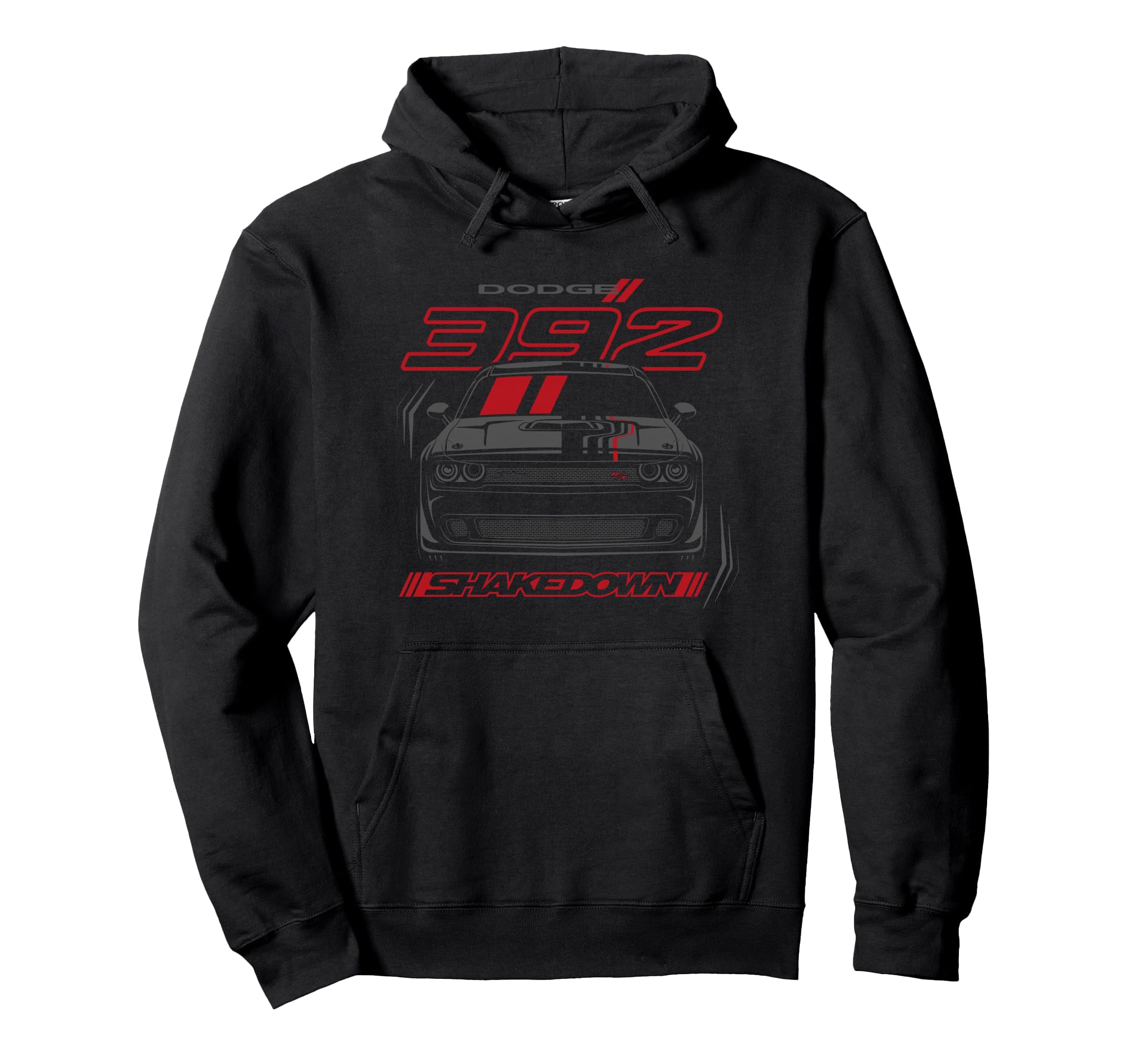 Dodge Challenger 392 Shakedown Last Hoodie - Minimalist Print for Adults - T-Shirt, Sweatshirt, Hoodie