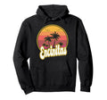 Encinitas California Beach Sunset Hoodie - Fun Novelty Design Men Women - T-Shirt, Sweatshirt, Hoodie