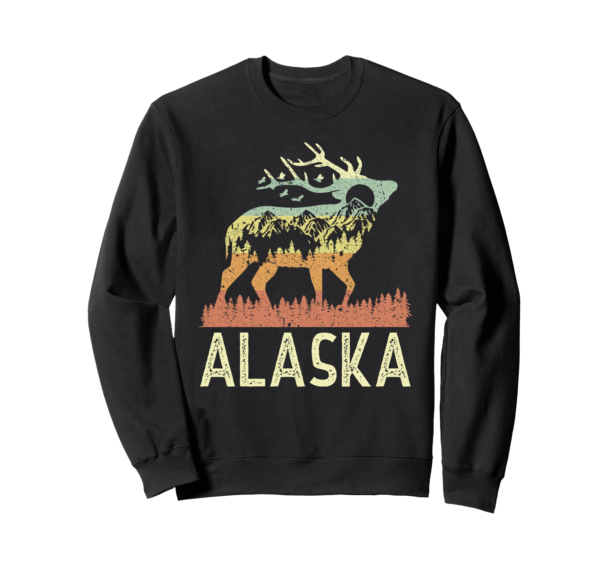 Alaska 70S 80S Nature Sweatshirt - Graphic Print for Adults - T-Shirt, Sweatshirt, Hoodie