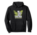 We Fight Only Together Butterfly Mental Hoodie - Custom Art Print Unisex - T-Shirt, Sweatshirt, Hoodie