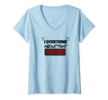 Womens I Overthink About That I T-Shirt - Fun Novelty Design for Adults - T-Shirt, Sweatshirt, Hoodie