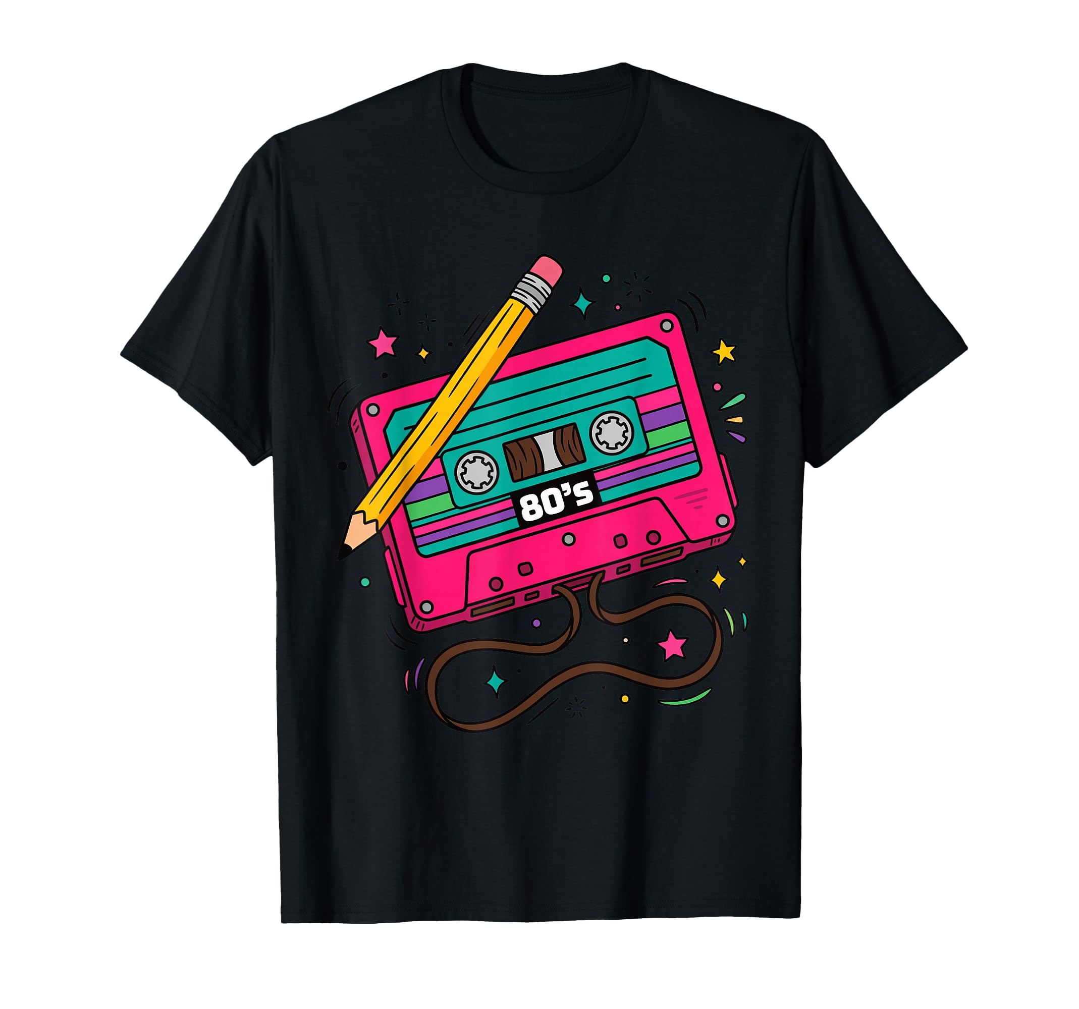 Cassette Tape 80S Music Aesthetic T-Shirt - Unique Graphic for Adults - T-Shirt, Sweatshirt, Hoodie
