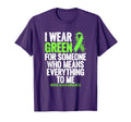 I Wear Green Ribbon Fight Stigma Mental T-Shirt - Trendy Graphic Unisex - T-Shirt, Sweatshirt, Hoodie
