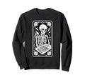 Inked Skeleton Tattoo Artist Sweatshirt - Custom Art Print for Adults - T-Shirt, Sweatshirt, Hoodie