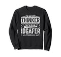 Im Overthinker But Also Idgaf Funny Sweatshirt - Aesthetic Graphic Unisex - T-Shirt, Sweatshirt, Hoodie