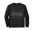 Anti Social Butterfly Introvert Meme T-Shirt - Novelty Apparel Men Women - T-Shirt, Sweatshirt, Hoodie