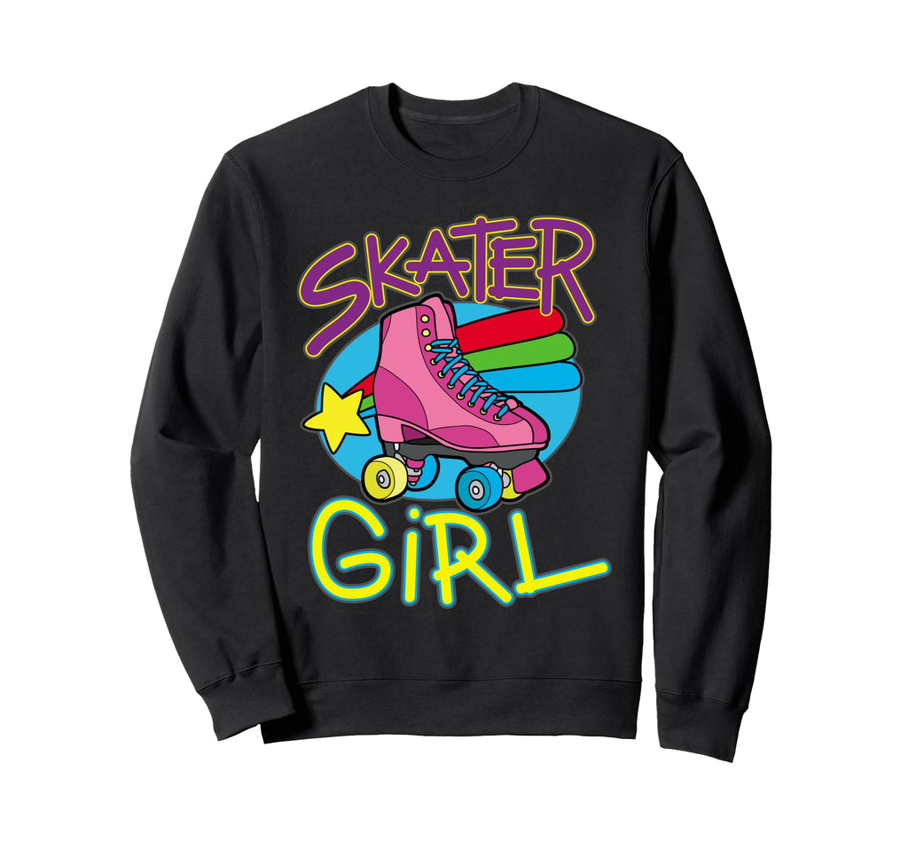 Roller Disco 80S Skater Sweatshirt - Unique Graphic Men Women - T-Shirt, Sweatshirt, Hoodie