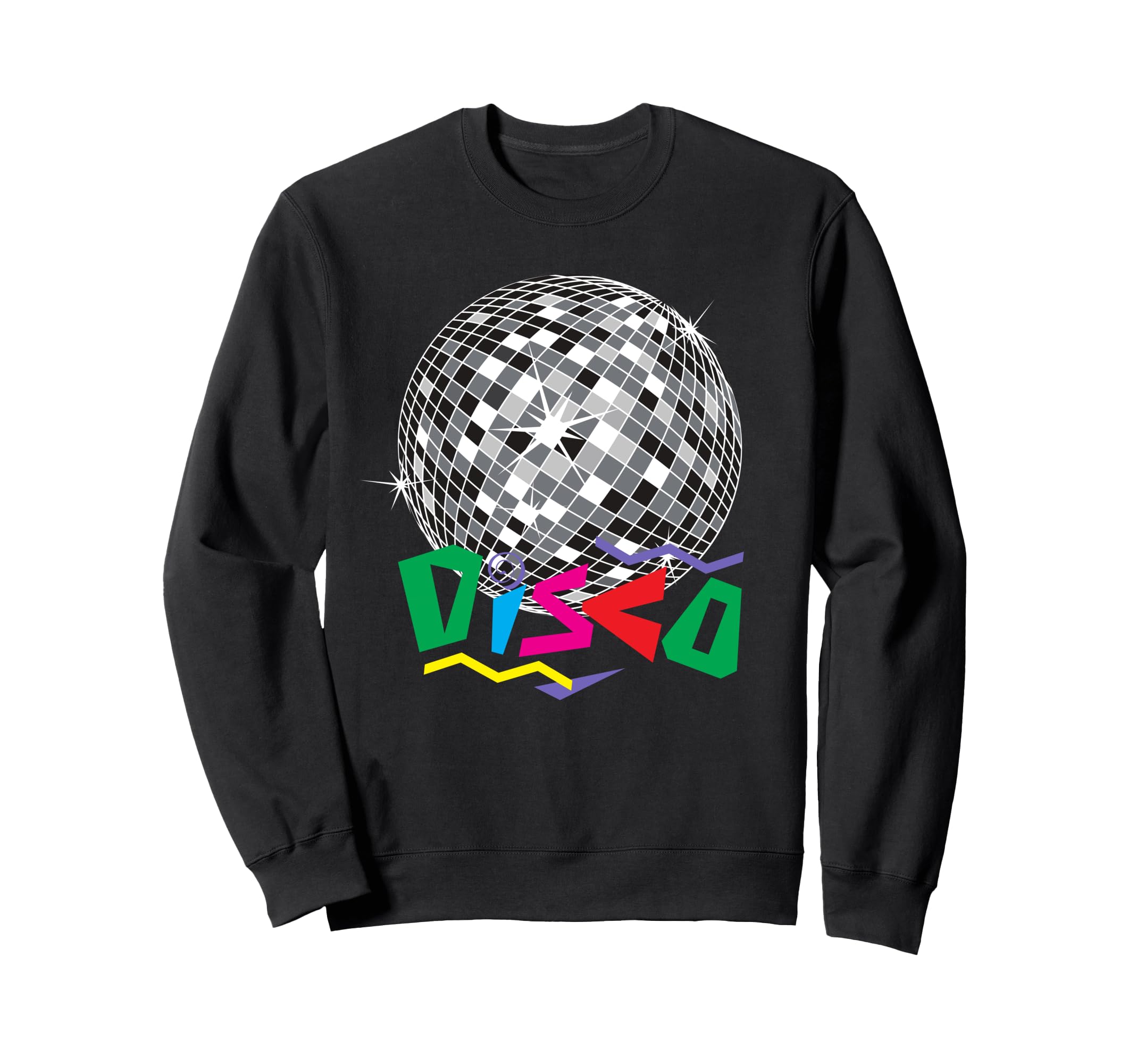 Disco Ball Music Dancing 70S 80S Sweatshirt - Unique Graphic Men Women - T-Shirt, Sweatshirt, Hoodie