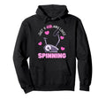 Just Who Loves Spinning Spin Bike Hoodie - Streetwear Style for Adults - T-Shirt, Sweatshirt, Hoodie