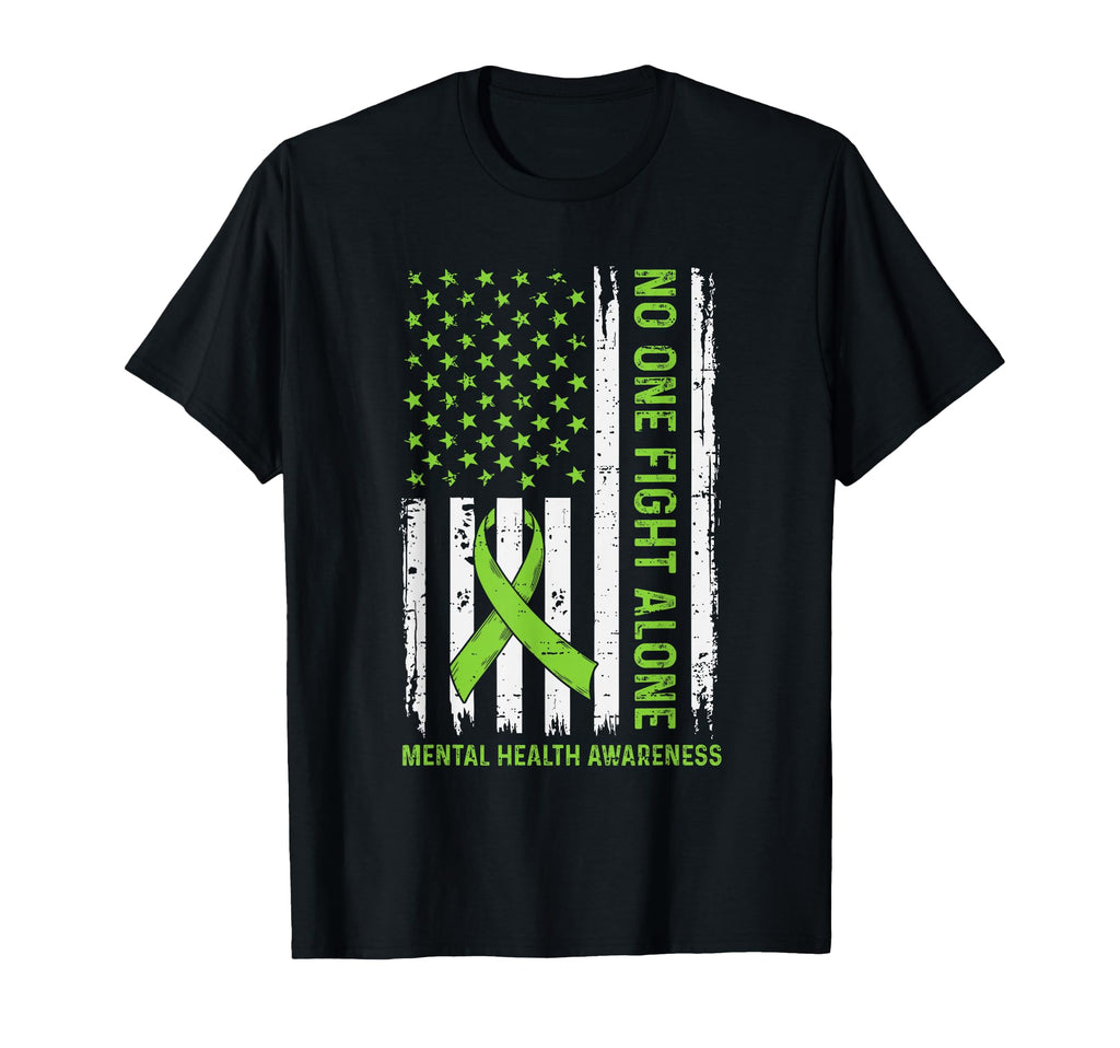 Mental Health Matters Awareness Usa T-Shirt - Novelty Apparel for Adults - T-Shirt, Sweatshirt, Hoodie