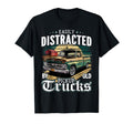 Easily Distracted Old Pickup Trucks T-Shirt - Streetwear Style for Adults - T-Shirt, Sweatshirt, Hoodie