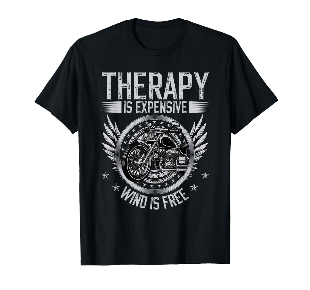 Therapy Is Expensive Wind Is Free T-Shirt - Minimalist Print for Adults - T-Shirt, Sweatshirt, Hoodie