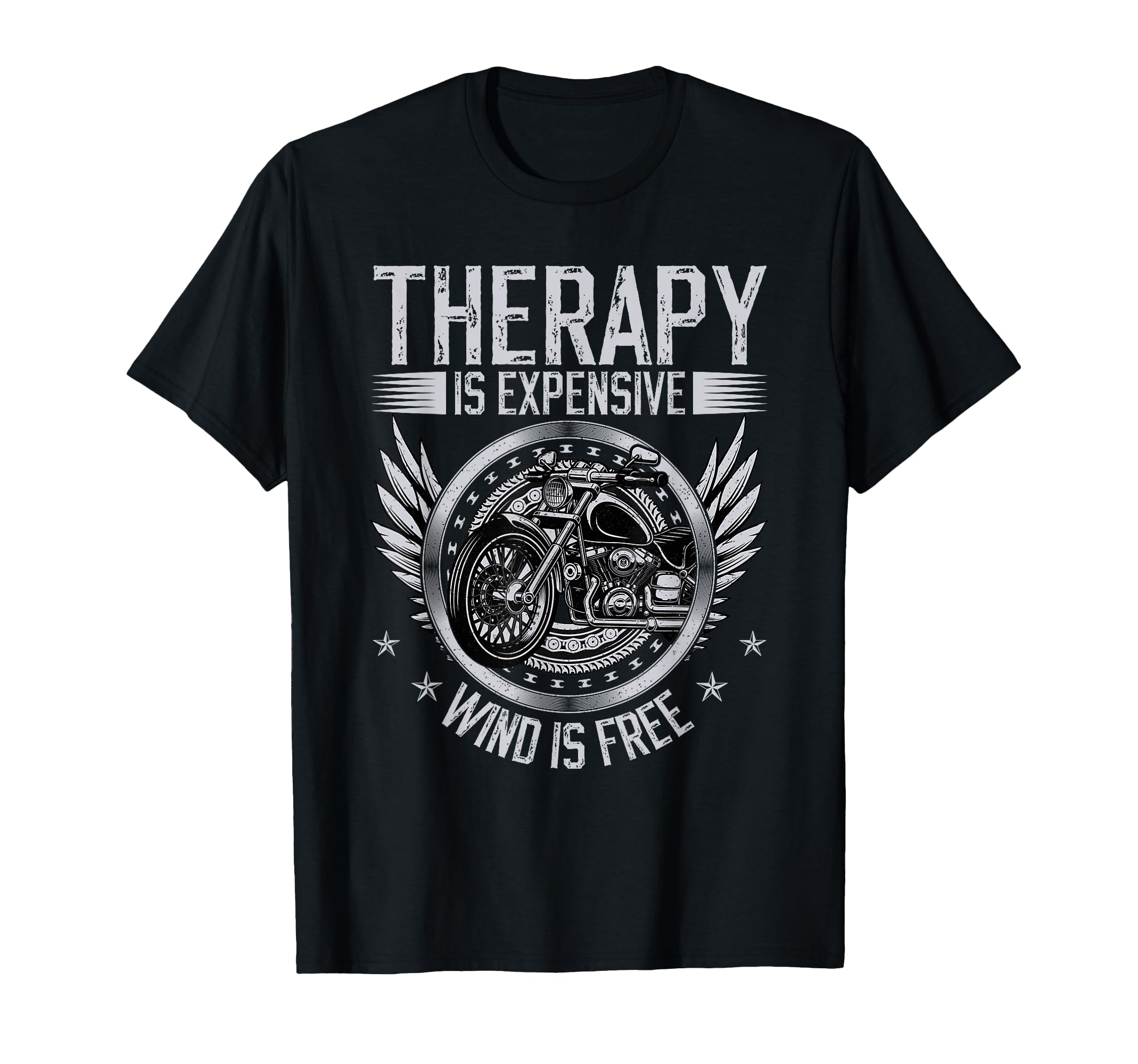Therapy Is Expensive Wind Is Free T-Shirt - Minimalist Print for Adults - T-Shirt, Sweatshirt, Hoodie