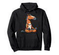 Meditation Horse Yoga Pose Relaxing Hoodie - Custom Art Print Men Women - T-Shirt, Sweatshirt, Hoodie