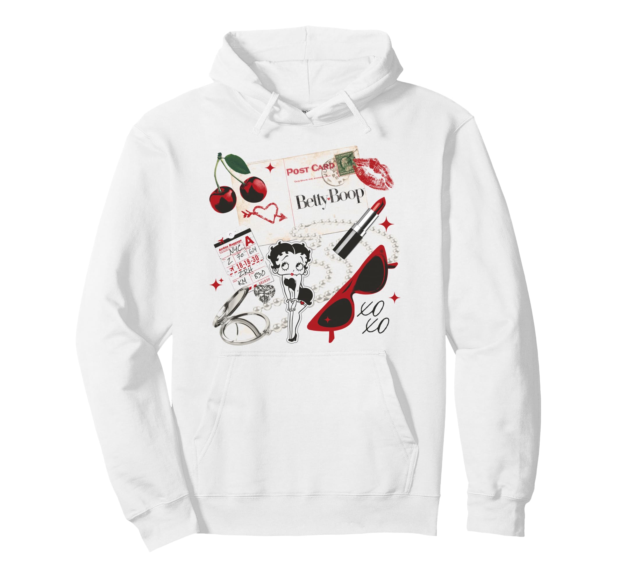 Betty Boop Sweet Collection Betty Things Hoodie - Streetwear Style Unisex - T-Shirt, Sweatshirt, Hoodie