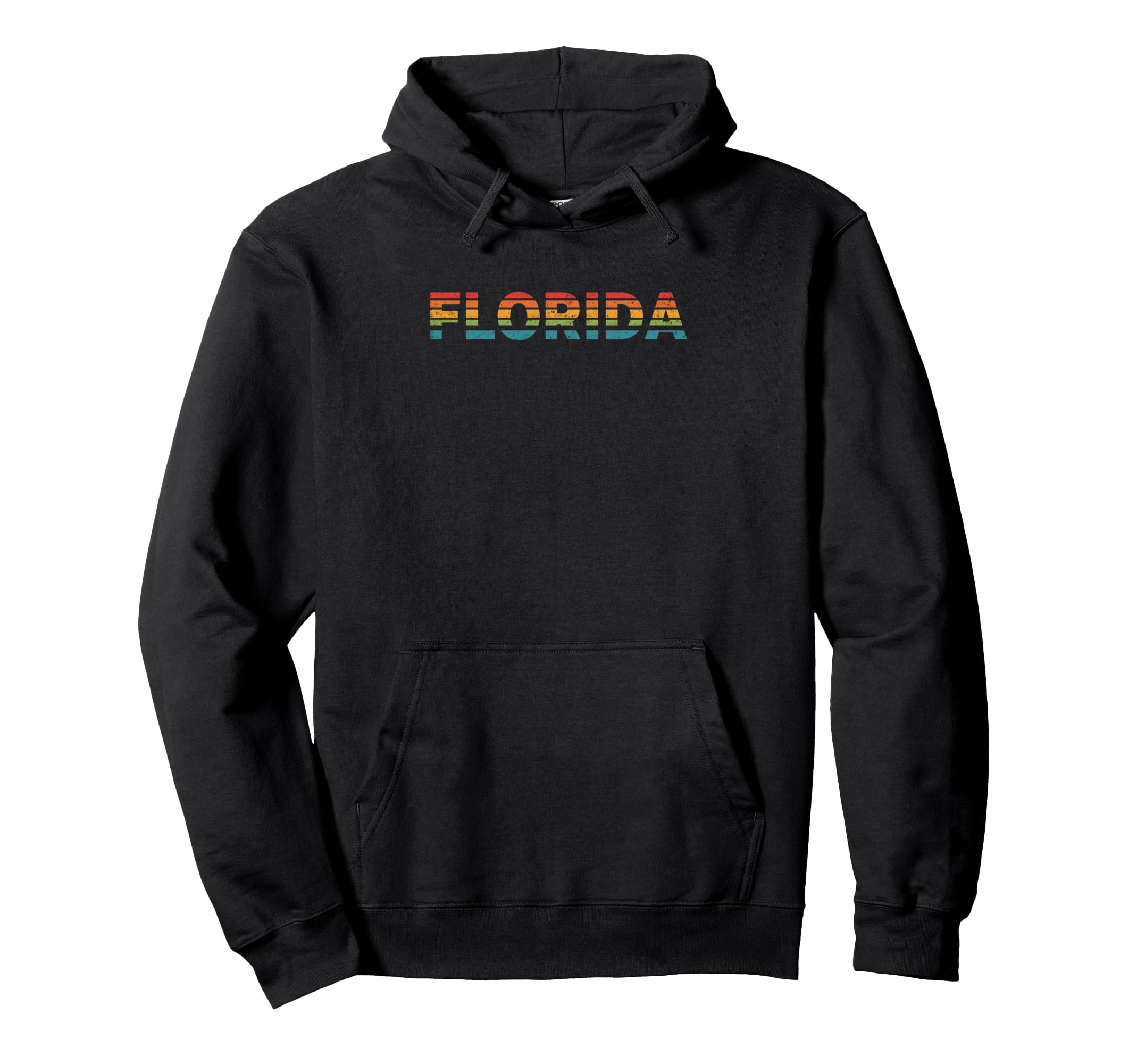 Florida Vacation Sunset 70S Hoodie - Casual Everyday Wear Unisex - T-Shirt, Sweatshirt, Hoodie