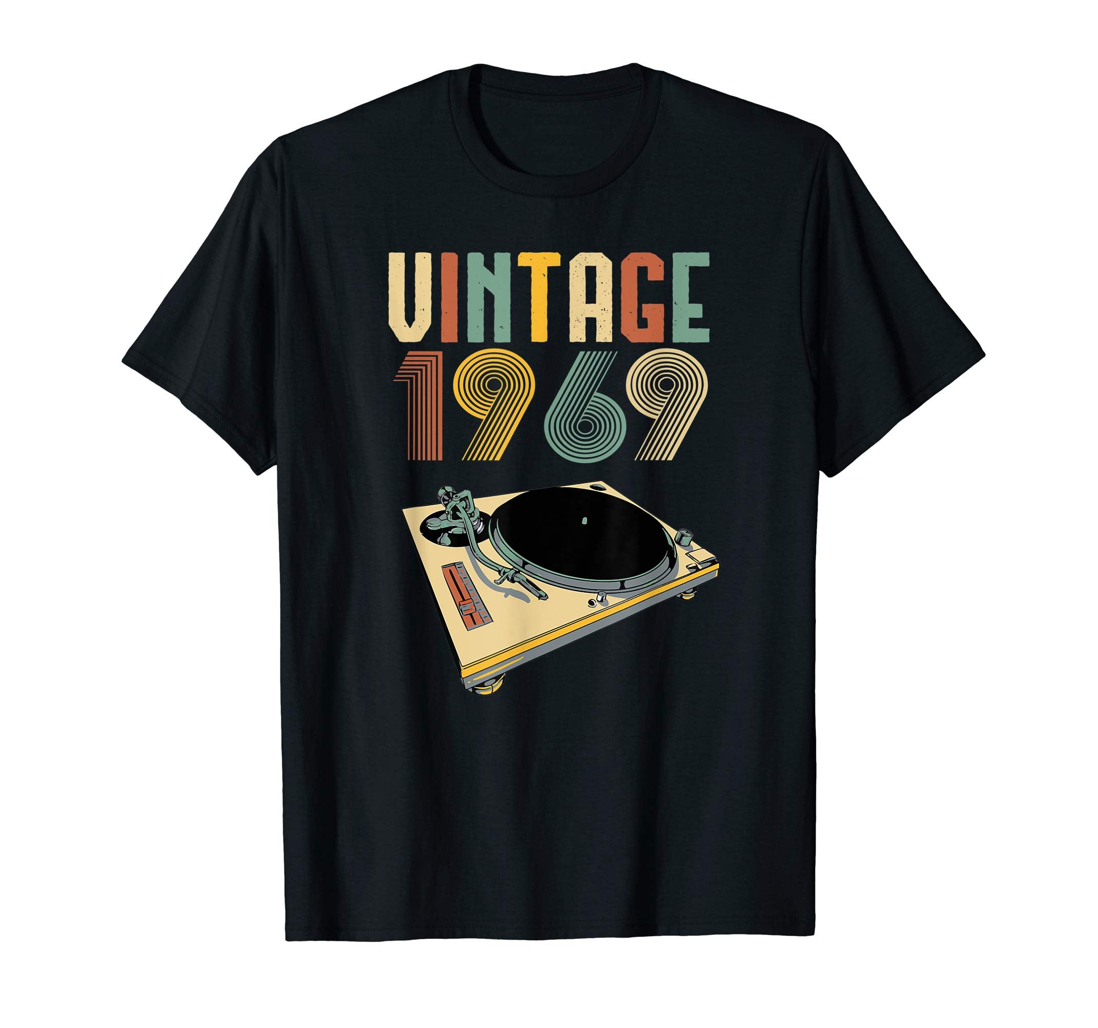 1969 Record Player Vinyl Lovers T-Shirt - Streetwear Style Unisex - T-Shirt, Sweatshirt, Hoodie
