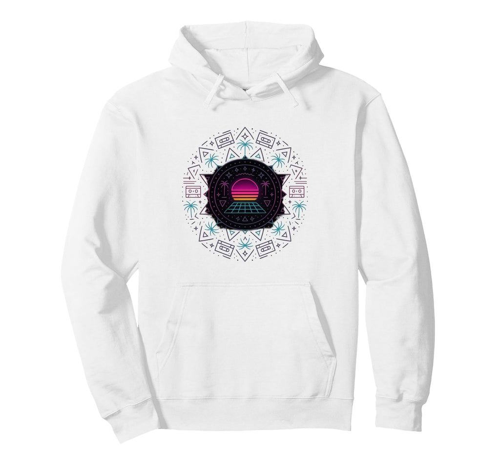 80S Synthwave Hoodie - Streetwear Style for Adults - T-Shirt, Sweatshirt, Hoodie