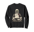 Zombie Buddha Meditation Sweatshirt - Casual Everyday Wear for Adults - T-Shirt, Sweatshirt, Hoodie