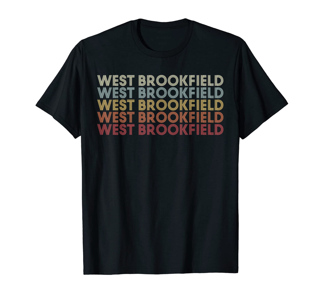 West Brookfield Massachusetts West T-Shirt - Aesthetic Graphic for Adults - T-Shirt, Sweatshirt, Hoodie