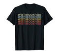 West Brookfield Massachusetts West T-Shirt - Aesthetic Graphic for Adults - T-Shirt, Sweatshirt, Hoodie
